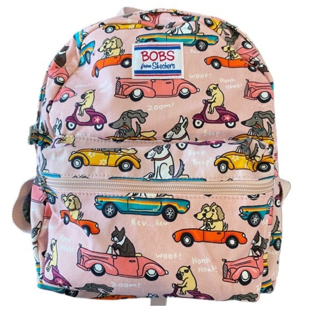BOBS from Skechers Bobs For Dogs "Speed Pups" Canvad Backpack